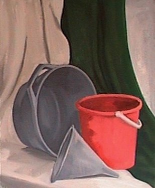 Still-life-with-basin-bucket-and-funnel